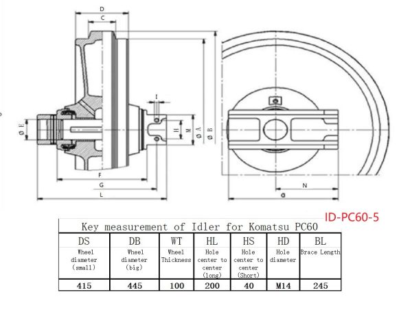 ID-PC60-5 chart