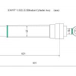 CAT305 bucket cylinder