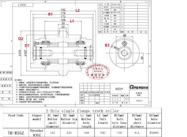 TR-R35Z chart